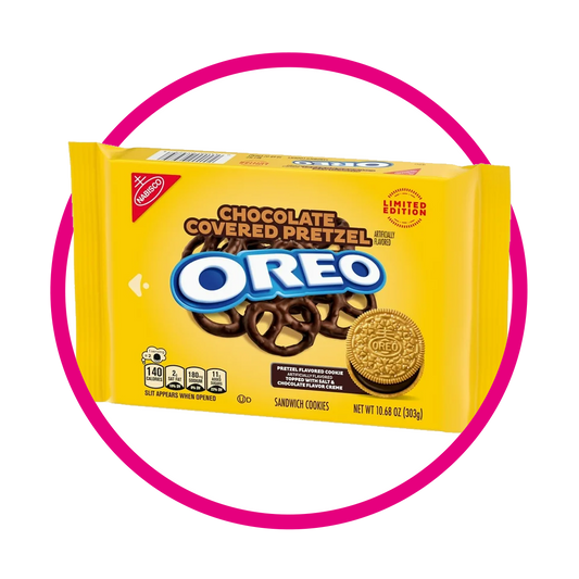 Bolsa de Oreo Pretzel Covered 303 g