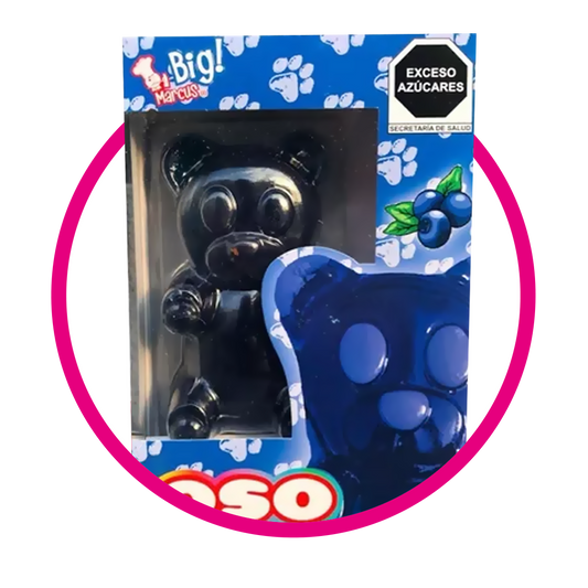 Caja de Big Marcus Osito Blue Berry 220 g