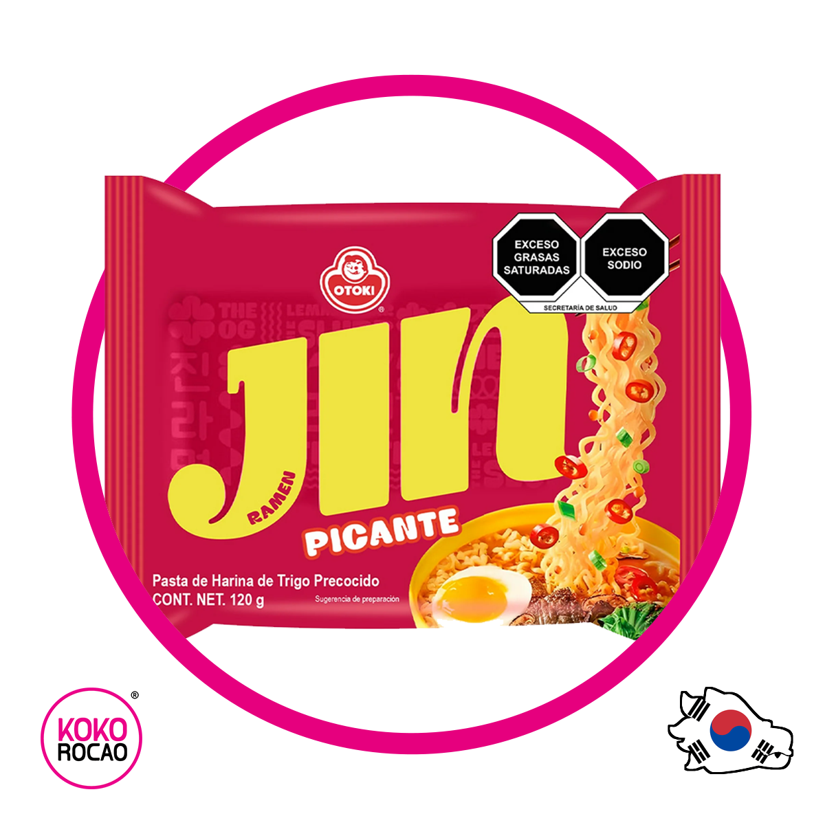 Bolsa de Otoki Jin Spicy 120 g