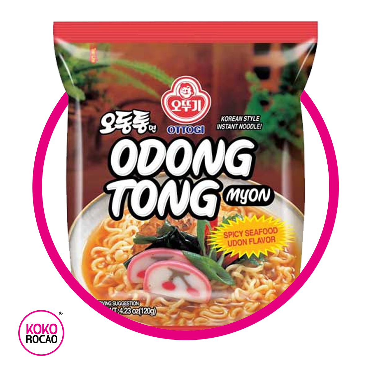 Bolsa de Ottogi Odong Tong Spicy 120 g