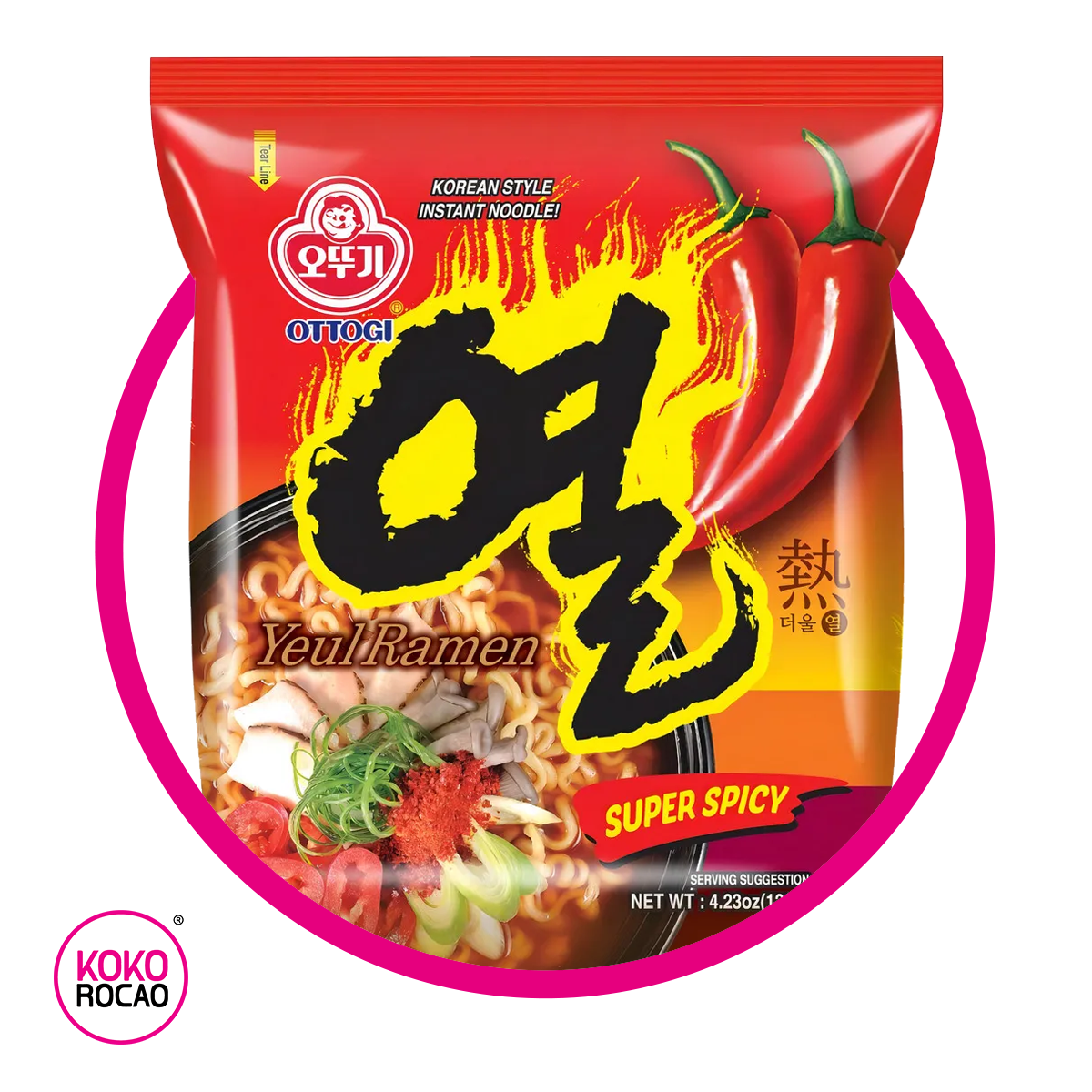 Bolsa de Ottogi Yeul Spicy 120 g