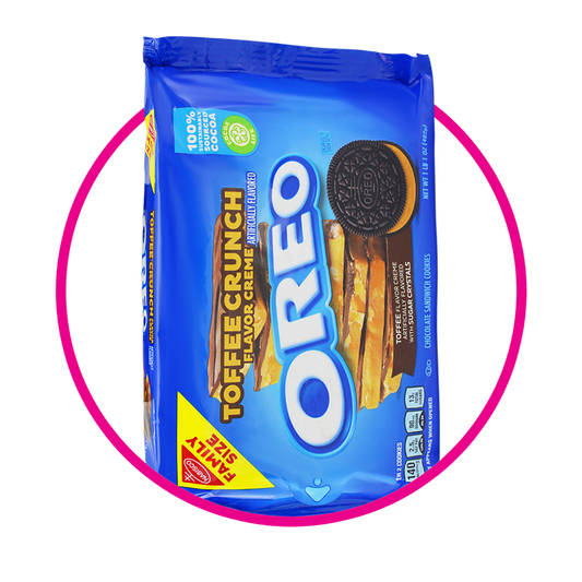 Caja de Nabisco Oreo Toffe Crunch 482 g