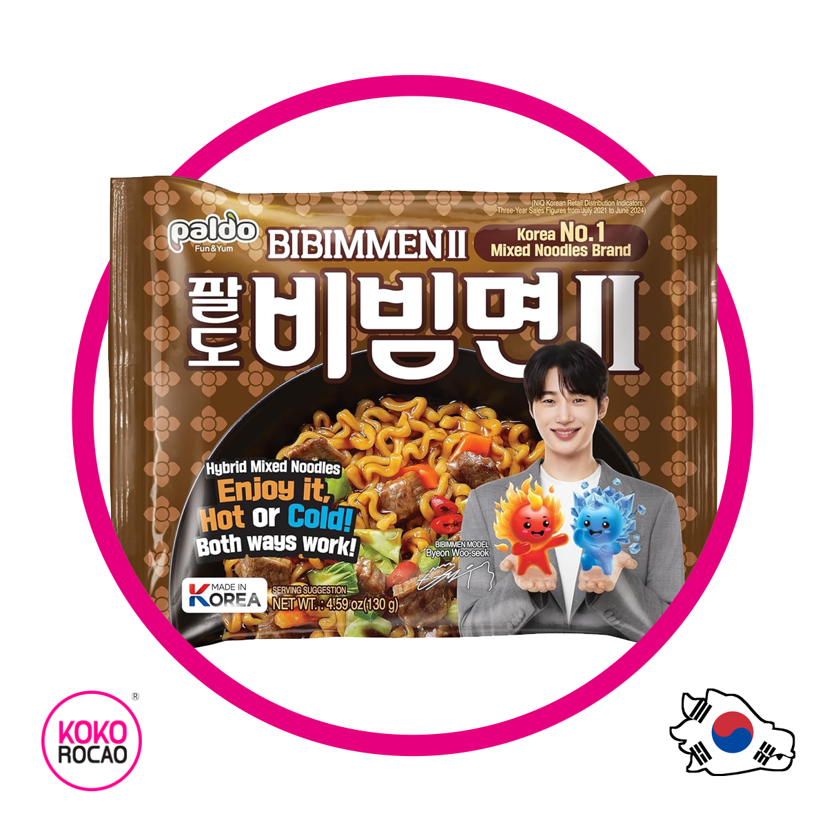 Bolsa de Paldo Bibimmenii Jjang 130 g