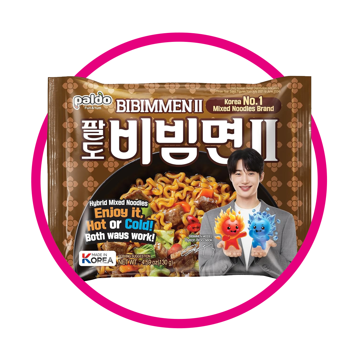 Bolsa de Paldo Bibimmenii Jjang 130 g