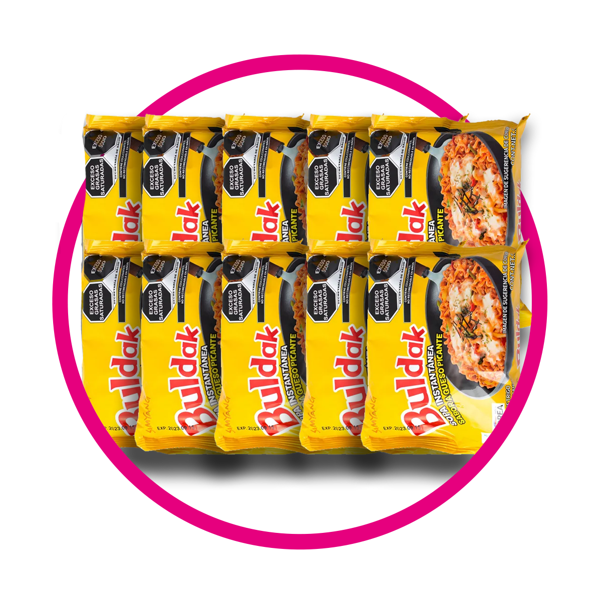 Paquete de 10 Ramen de Queso Bundle