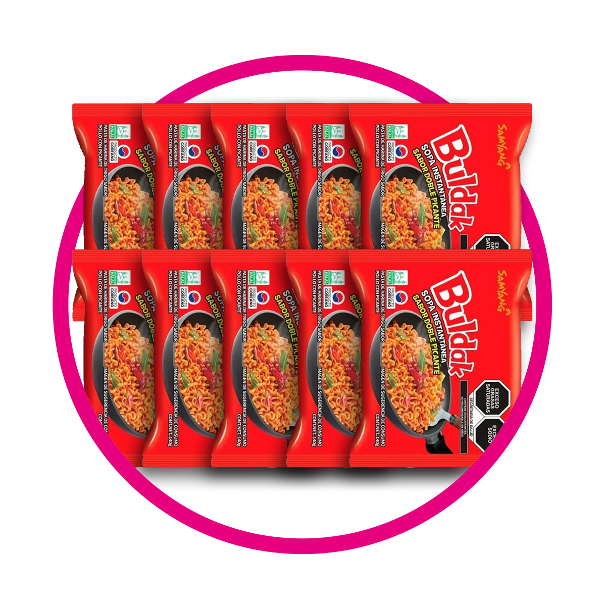 Paquete de 10 Ramen x2 Bundle