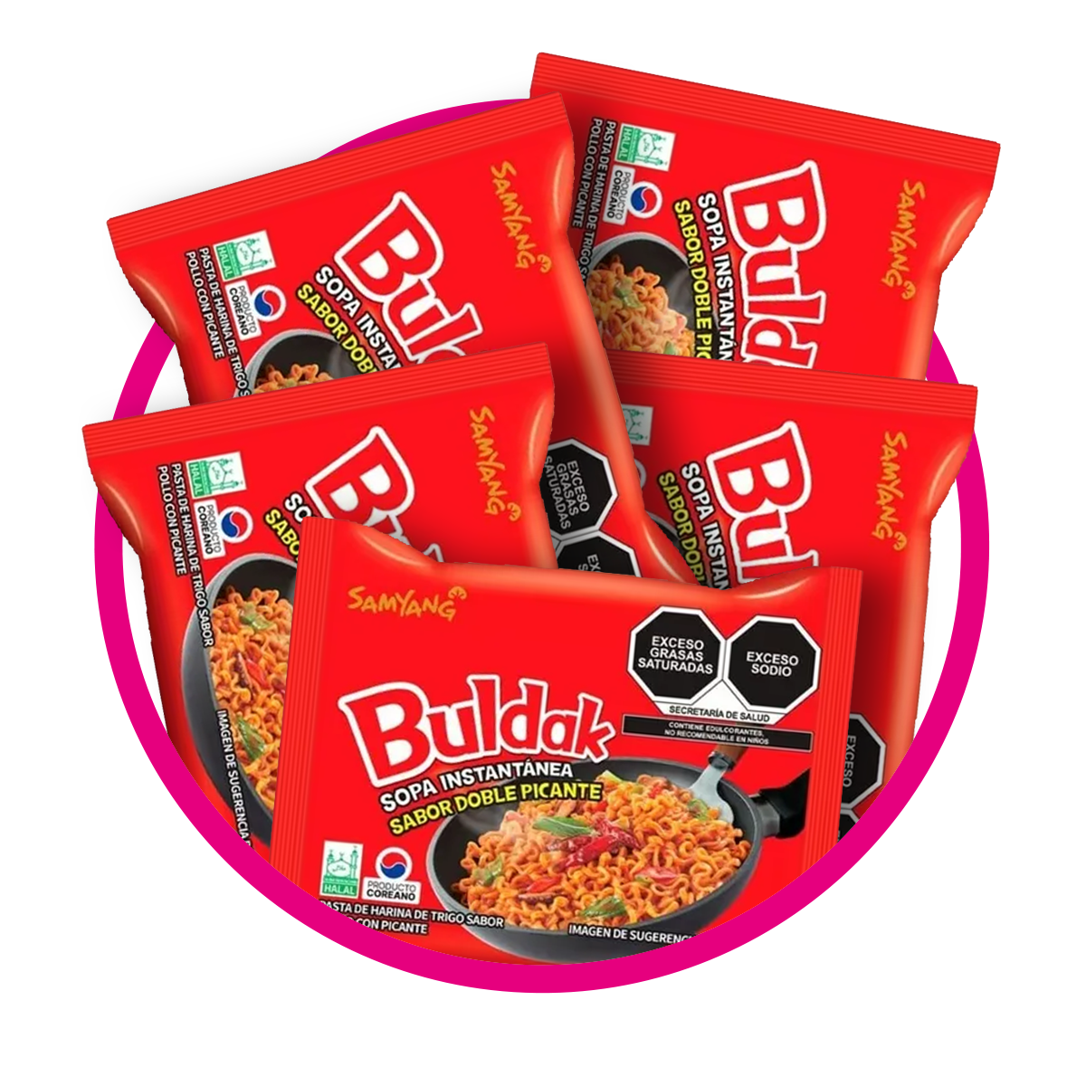 Paquete de 5 Ramen x2 Bundle