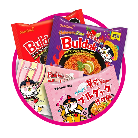 Paquete de Buldak Multipack 4 Bundle