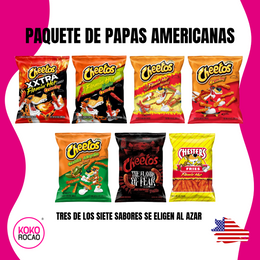 CHEETOS PACK SURTIDO 3 PZ