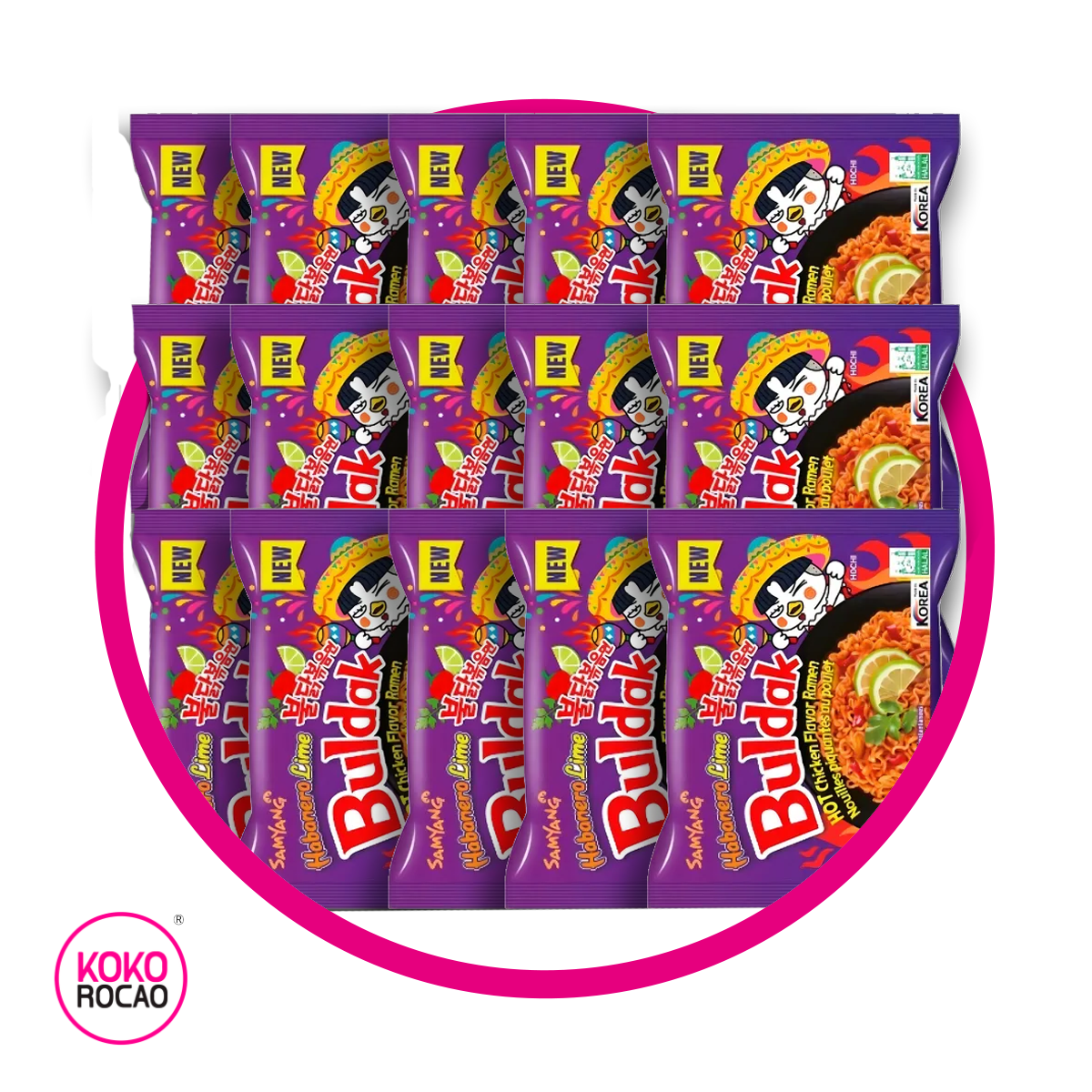 Paquete de 15 Ramen Habanero Limon Bundle