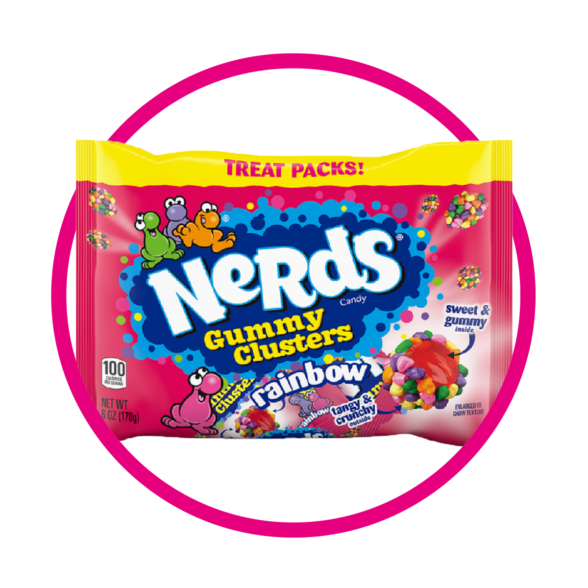 Paquete de Nerds Clusters 170 g