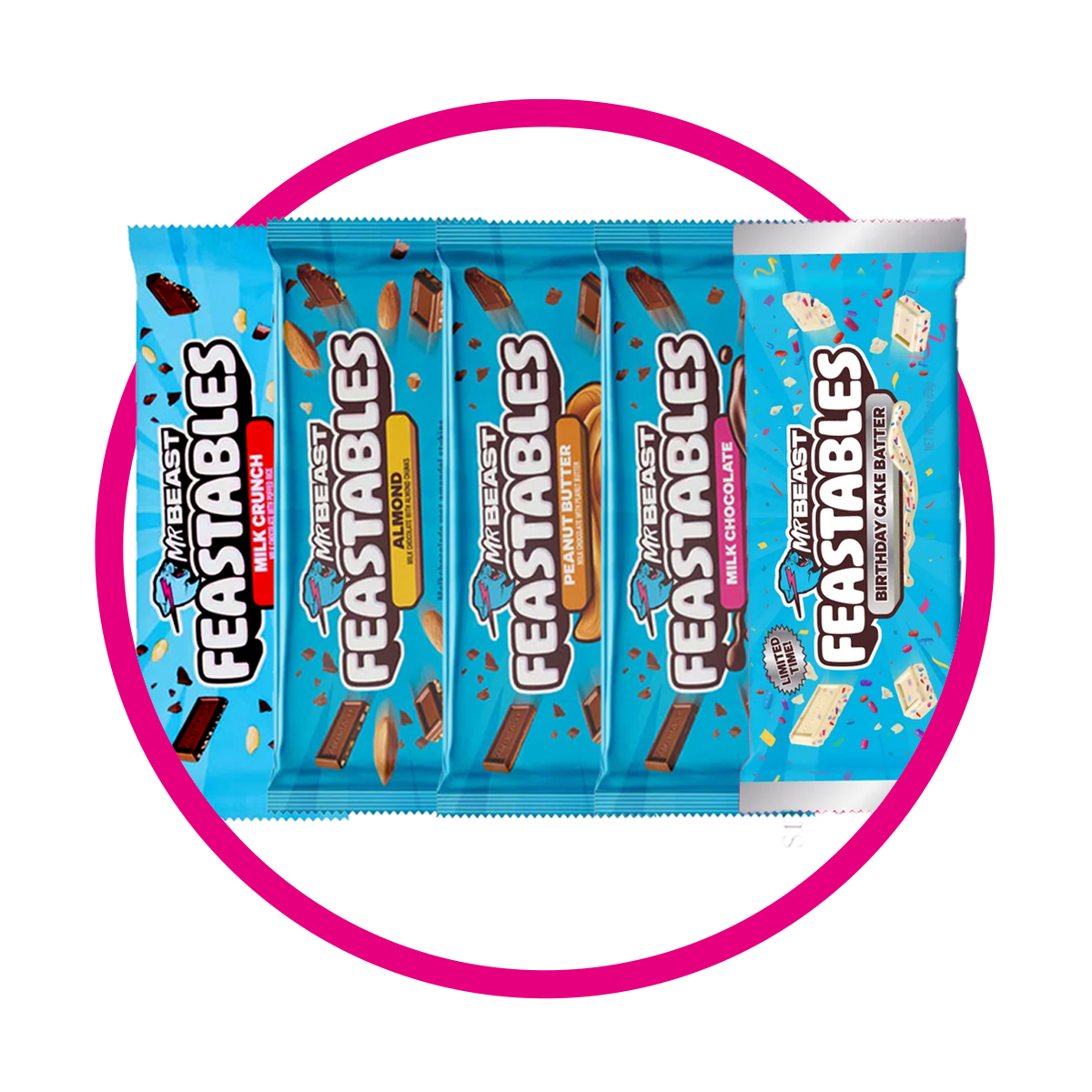 Paquete de de 5 Mr Beast Bundle