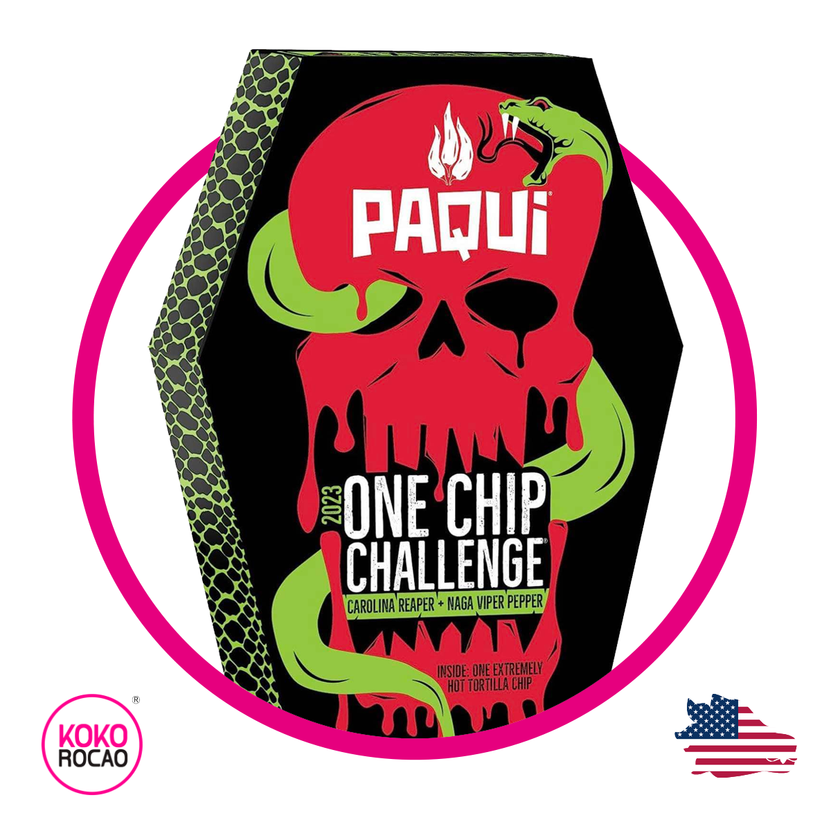 Caja de Paqui One Chip Challenge 2023 6 g