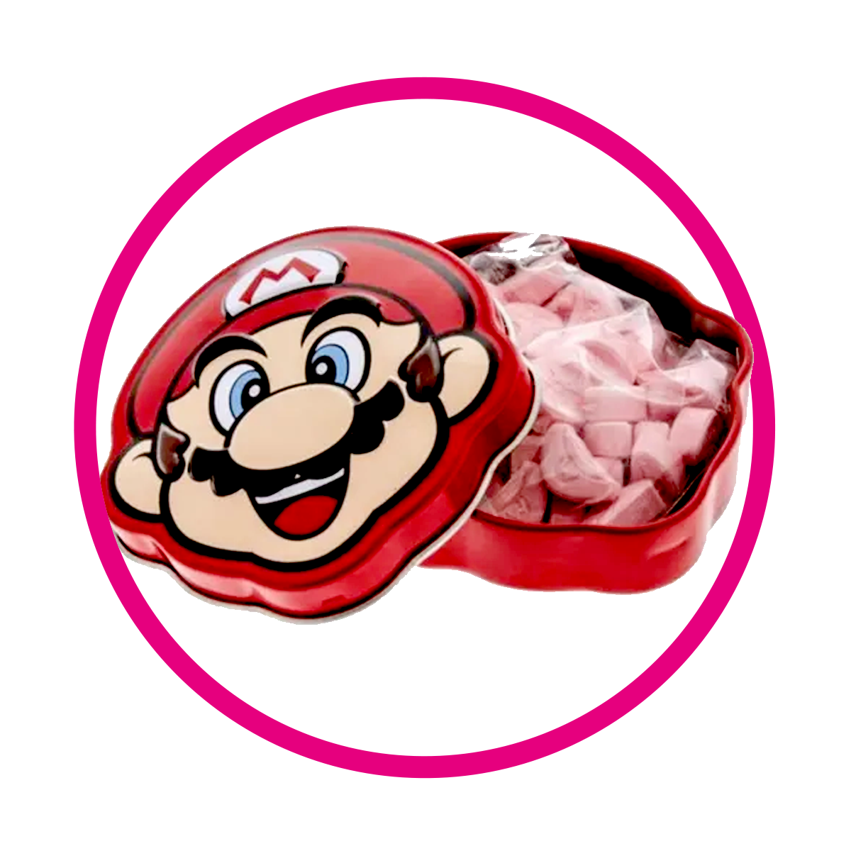 Pasti Mario Bros Cara Dispensador 17 g