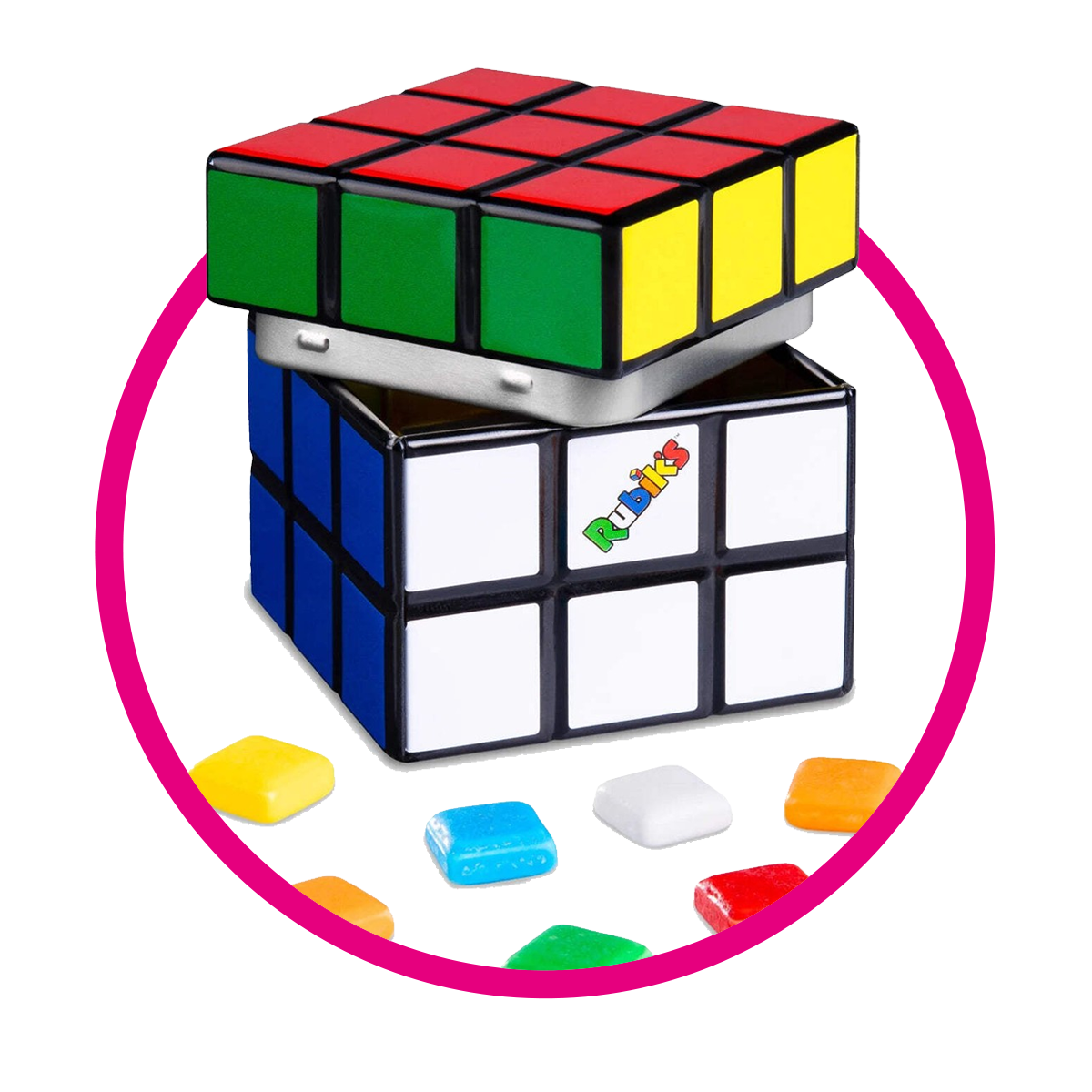 Pasti Rubiks Pill Box