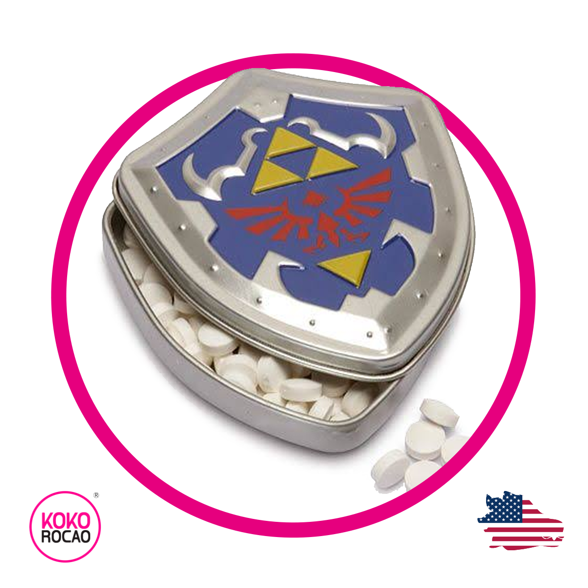 Pasti Zelda Mints Disp 19.8 g