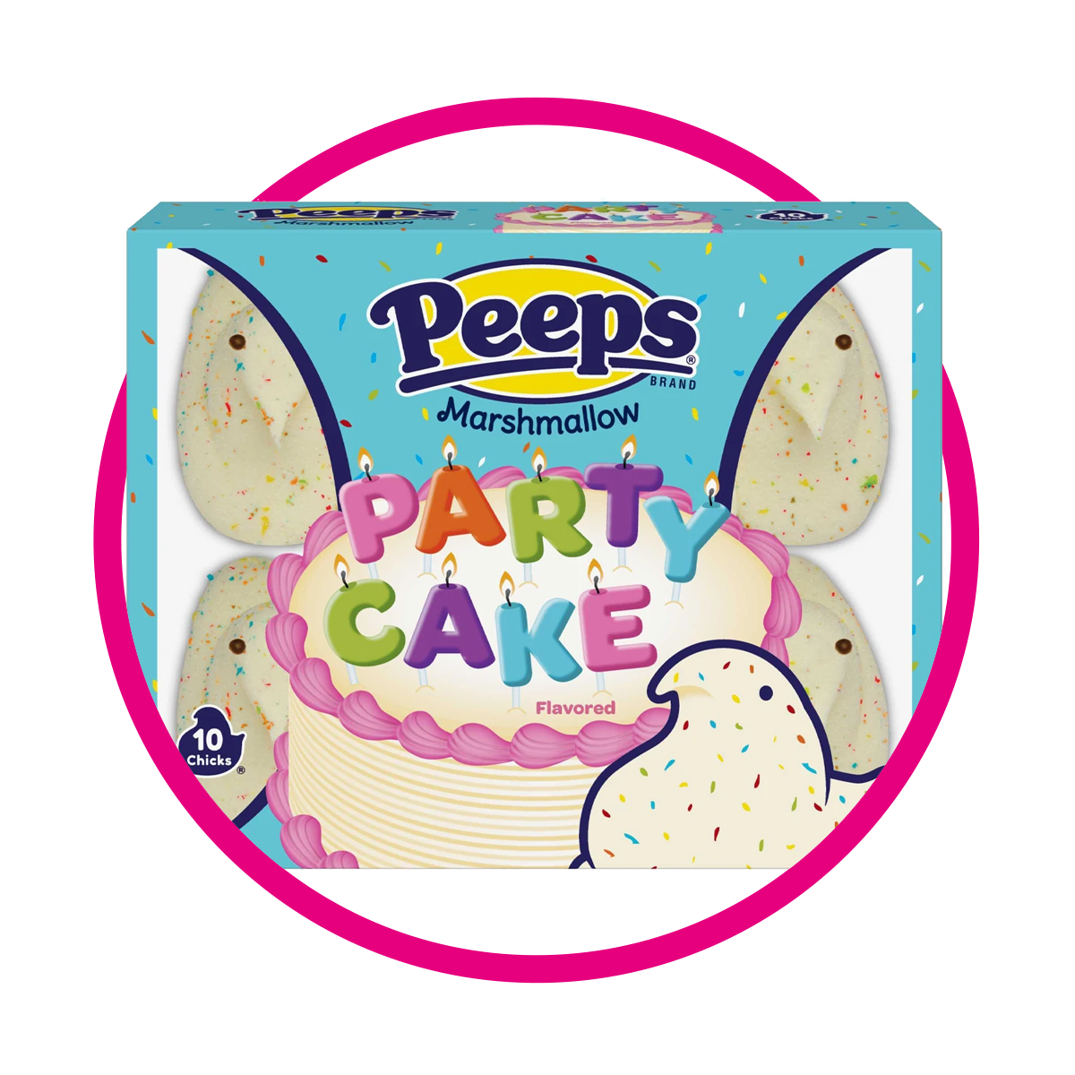 Caja de Peeps Cotton Marshmellow 85 g