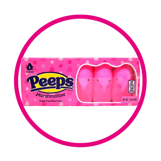 Caja de Peeps Pink Marshmellow 42 g