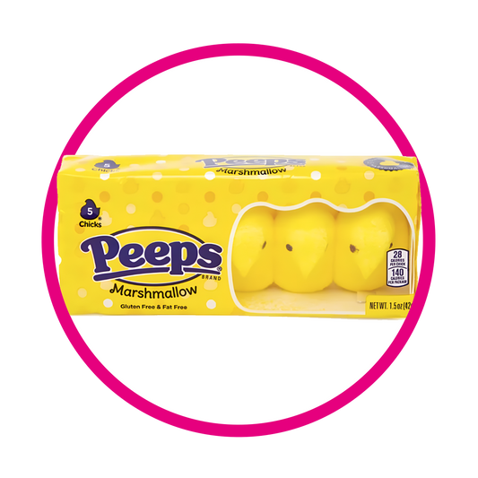 Caja de Peeps Yellow Marshmellow 42 g