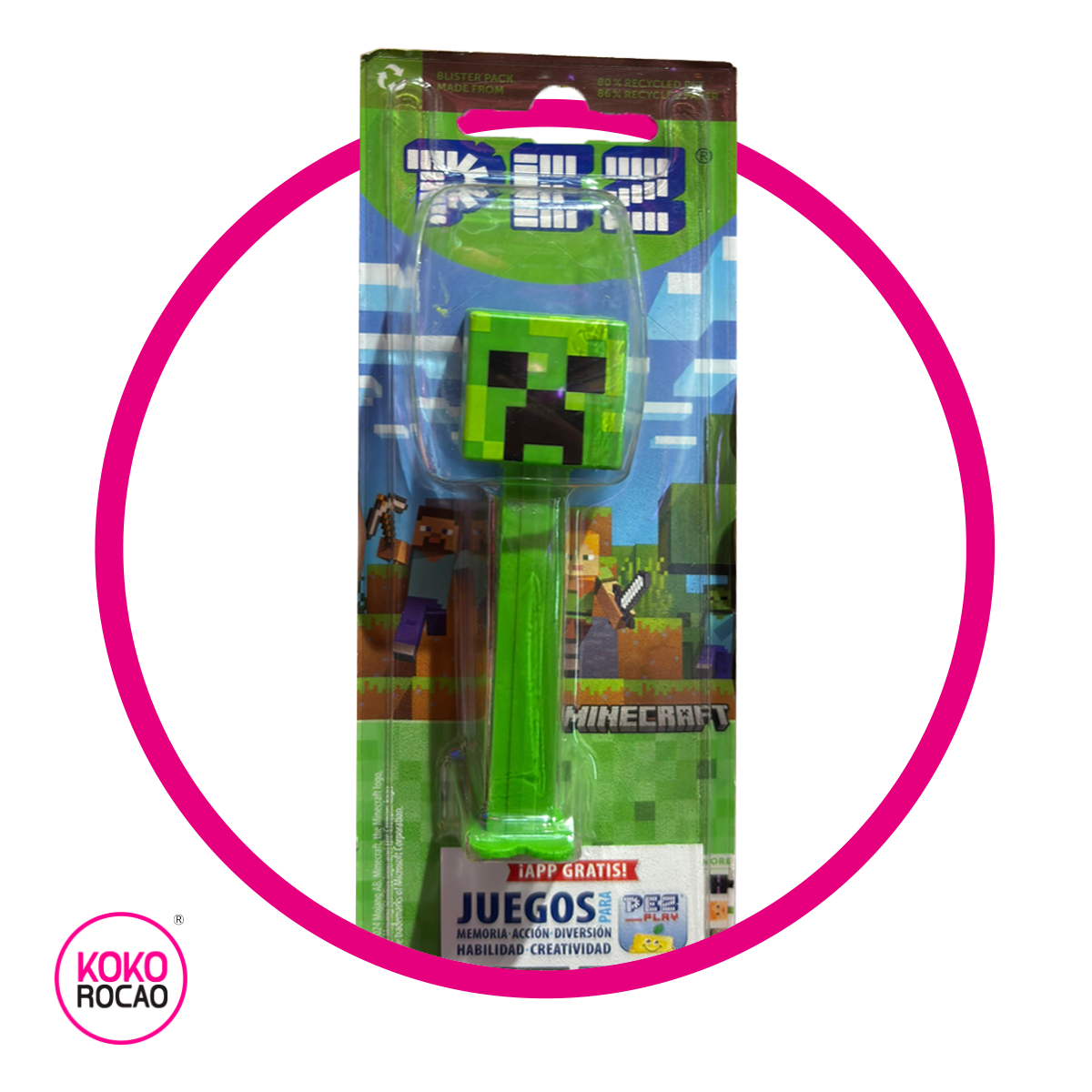 Pez Minecraft Collectable Pieza