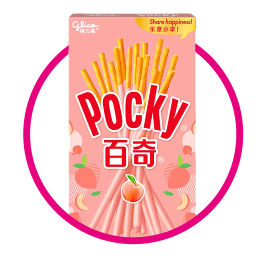 Caja de Glico Pocky Peach 55 g
