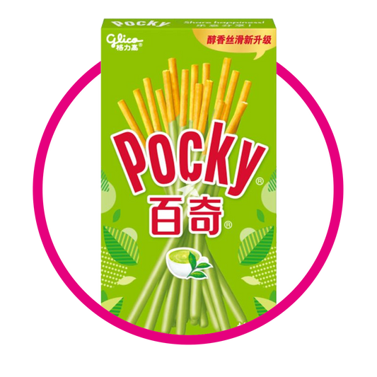 Caja de Glico Pocky Matcha 50 g