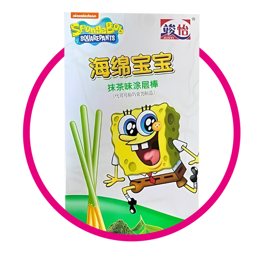 Caja de Junyi Bob Esponja Matcha 48 g