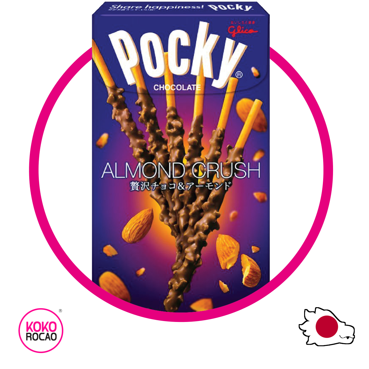 Caja de Pocky Almond Crush 46.2