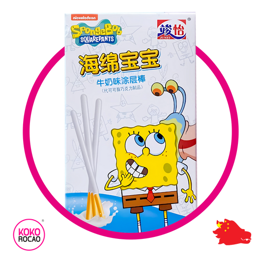 Pocky de Leche Bob Esponja 48 g
