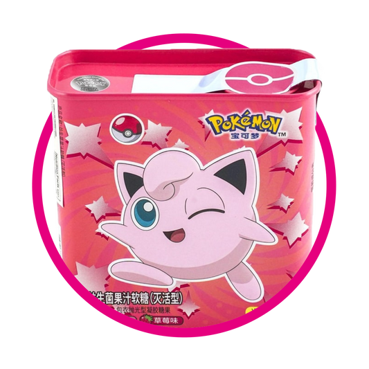 Lata de Pokemón Jigglipuff Strawberry&Peach 95 g