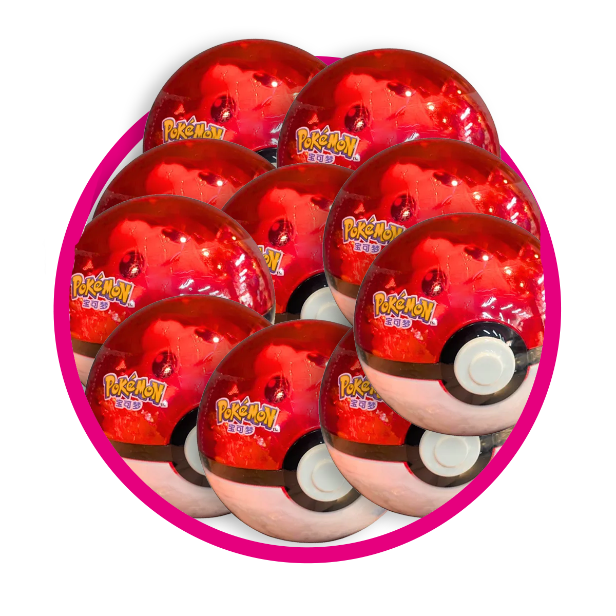 Pokemon Pokeball 10 pz Bundle