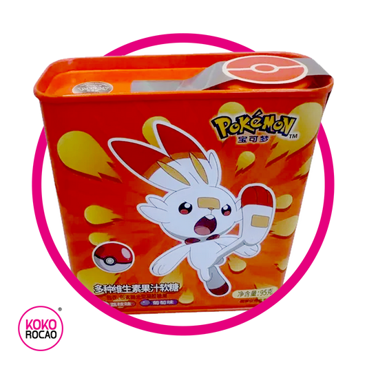 Lata de Pokemon Scorbunny Lychee/Berry 95 g