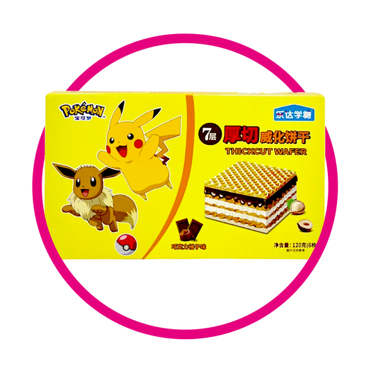 Caja de Pokemón Thickcut Wafer 120 g