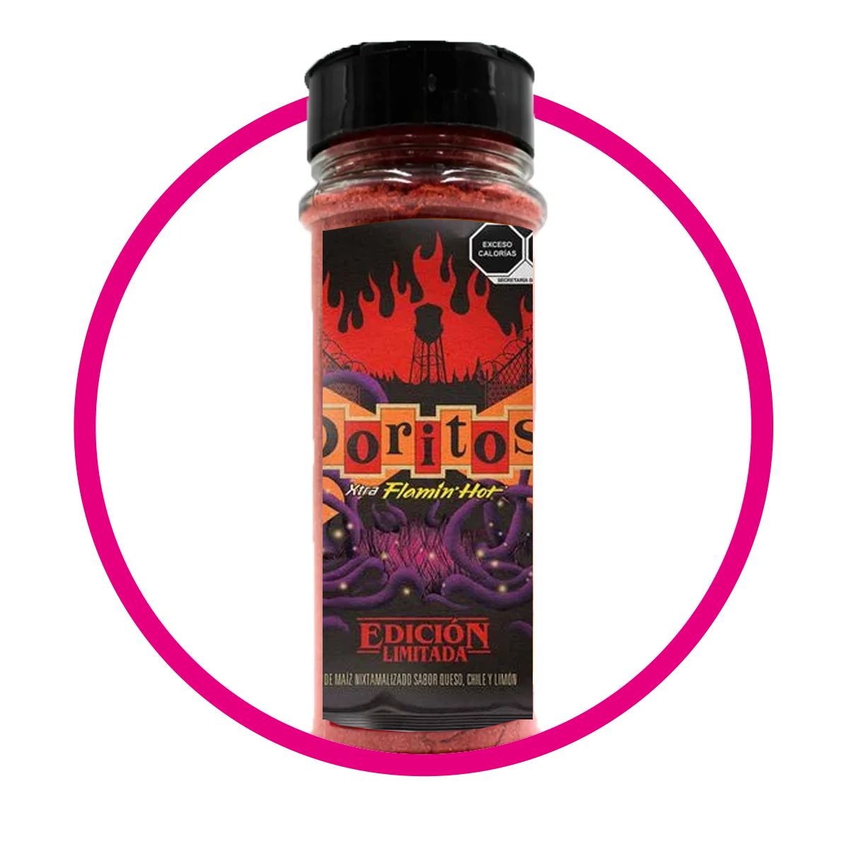 Bote de Polvo Doritos Flaminghot Stranger Things 100 g