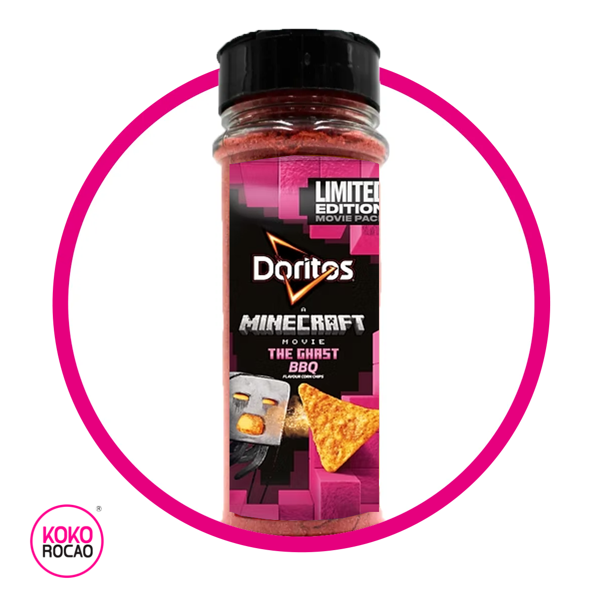 Bote de Polvo Doritos Minecraft Bbq Powder 100 g
