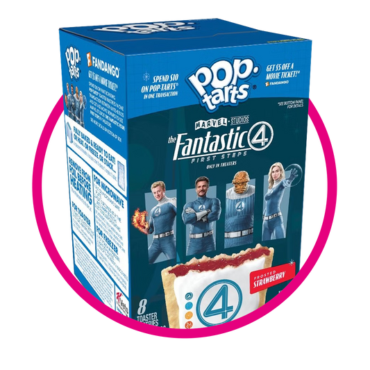 Caja de Pop Tarts The Fantastic 4 Strawberry 384 g