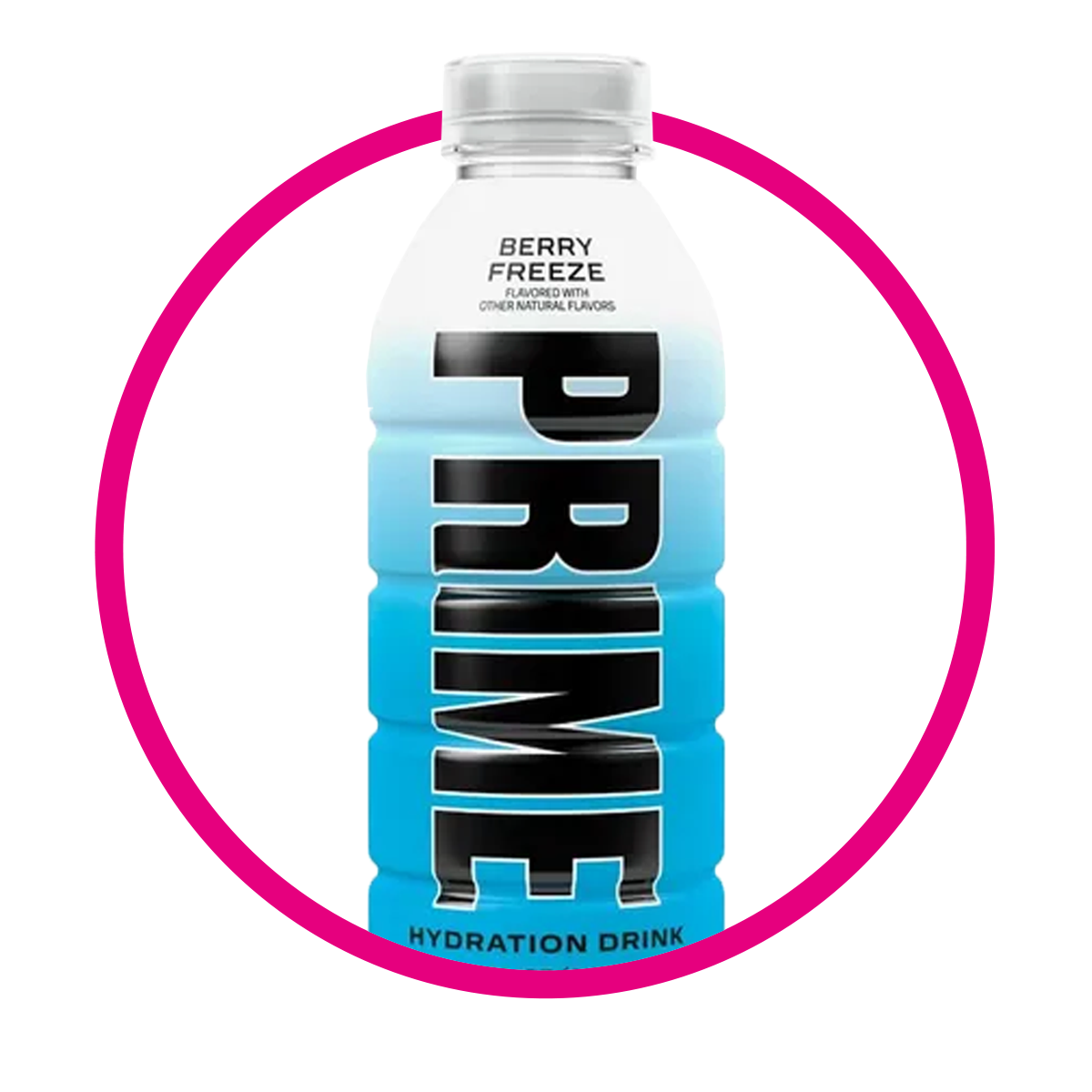 Botella de PRIME Berry Freeze Vitaminized 500 ml