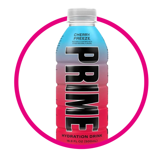 Botella de PRIME Cherry Freeze Vitaminzed 500 ml