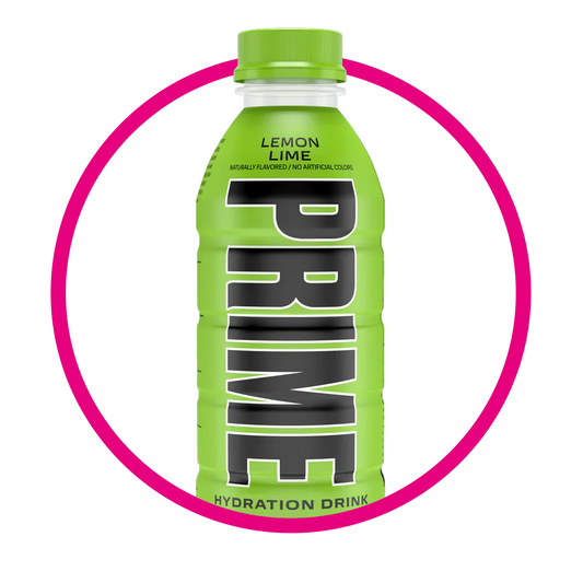 Botella de PRIME Lime Lemon Vitaminzed 500 ml