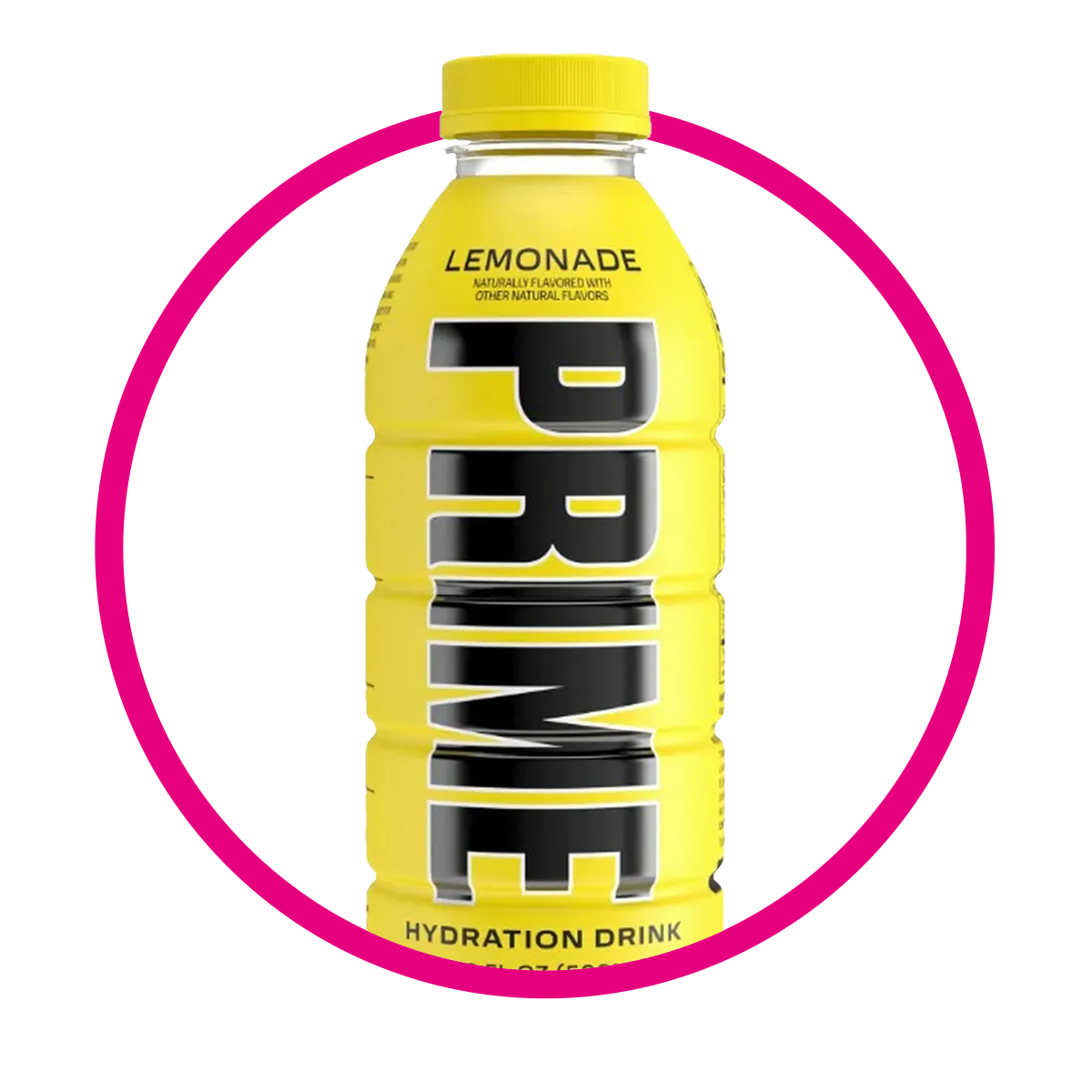 Botella de PRIME Lemonade (M) Vitaminzed 500 ml
