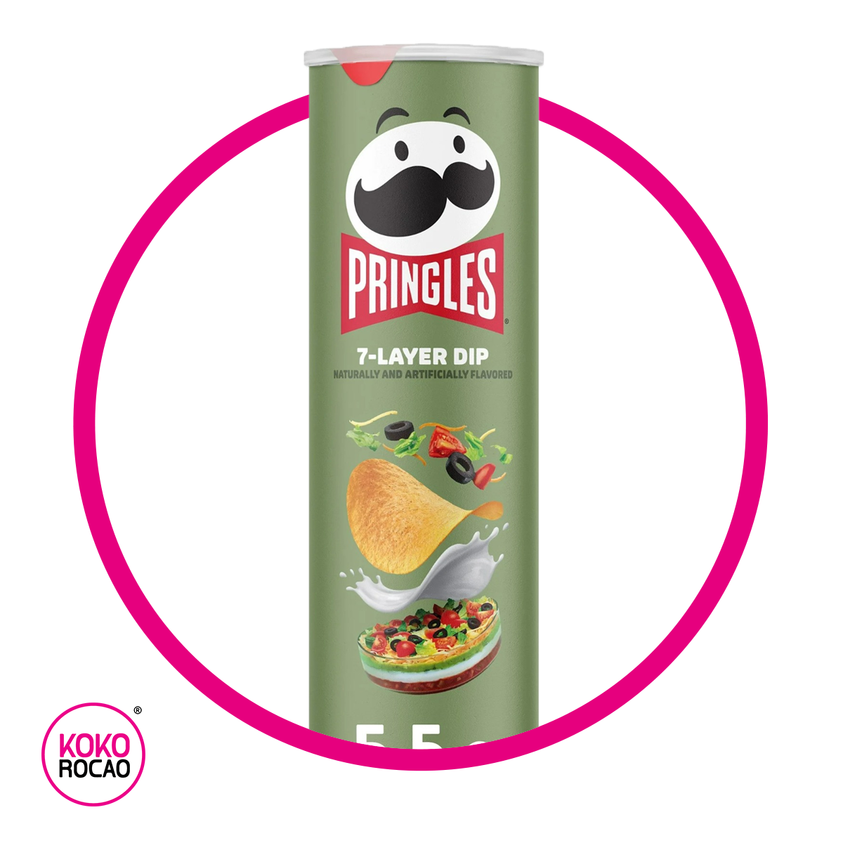 Bote de Pringles 7-LAYER Dip 158 g