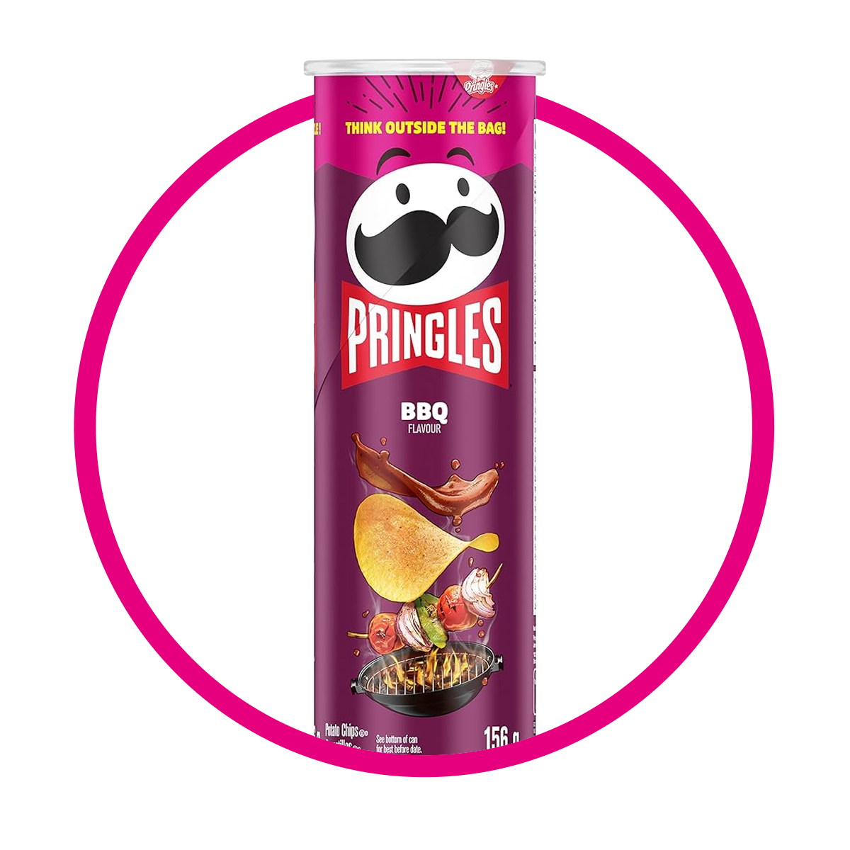 Lata de Pringles Bbq 158 g