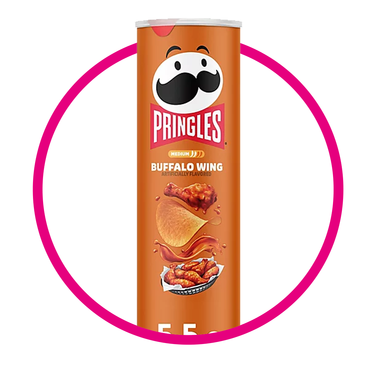 Lata de Pringles Buffalo Wing 158 g