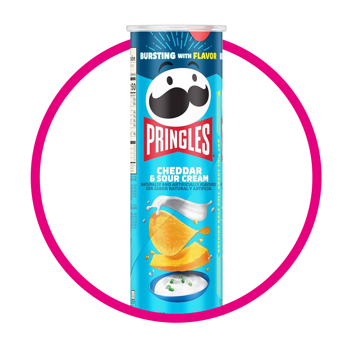 Lata de Pringles Cheddar And Cream 158 g