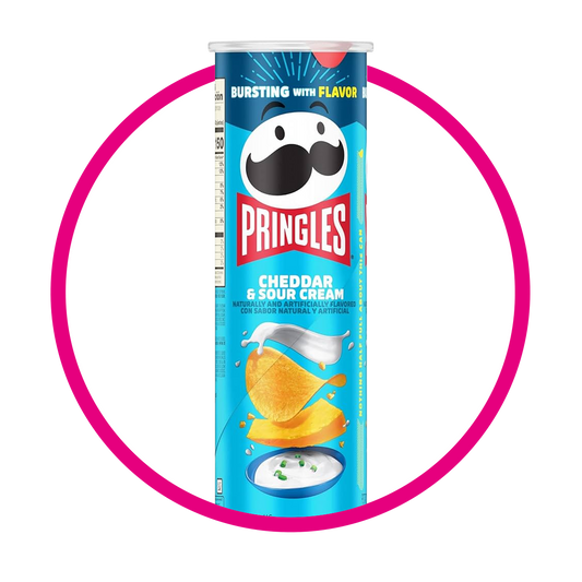Lata de Pringles Cheddar And Cream 158 g