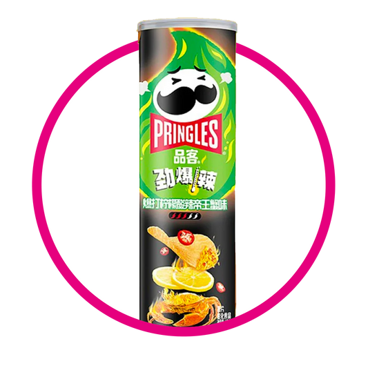 Lata de Pringles Chinas Chili Limon Cangrejo 110 g