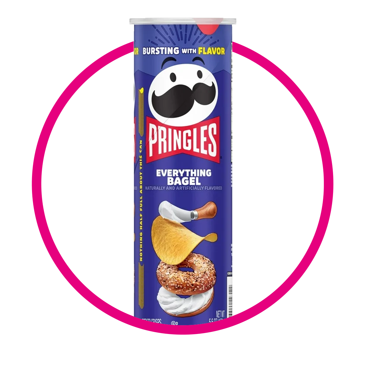 Lata de Pringles Everything Bagel 158 g