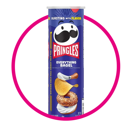 Lata de Pringles Everything Bagel 158 g