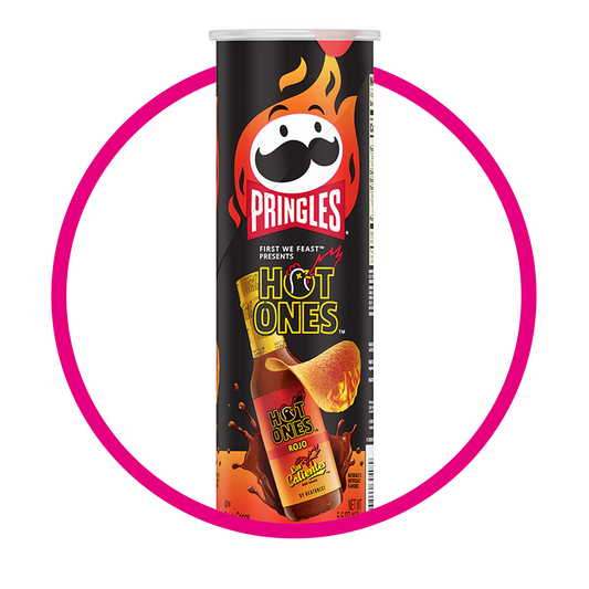Lata de Pringles Hot Ones Red Saulce 158 g