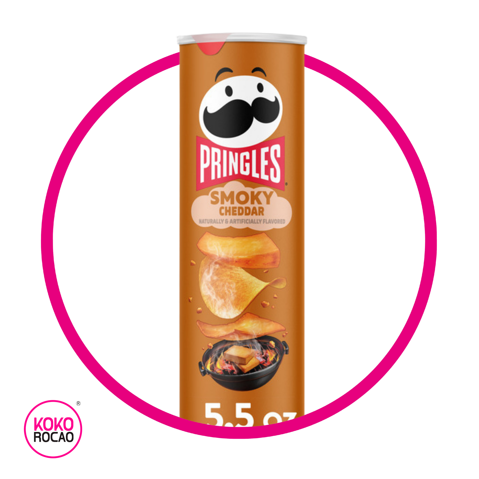 Pringles Smocky Cheddar 158 g